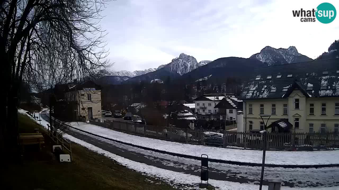 Webcam Tarvisio – piste cyclable e Mangart