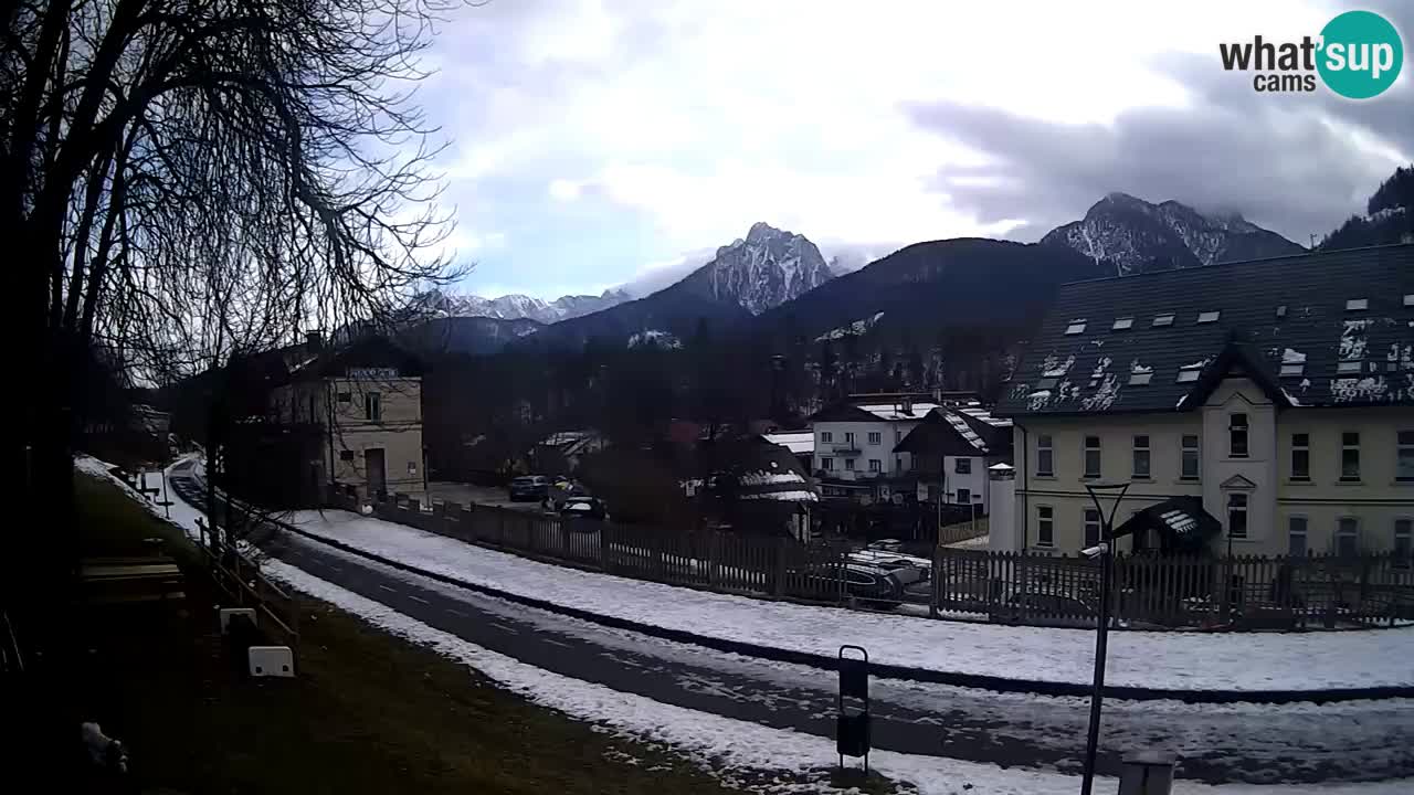 Webcam Tarvisio – piste cyclable e Mangart