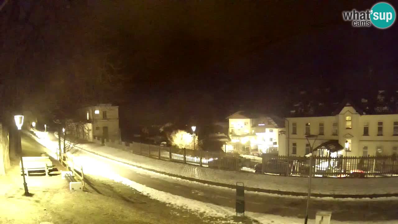 Tarvis webcam – Radweg und Mangart