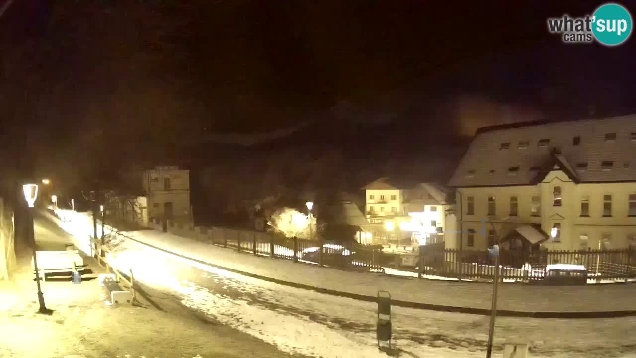 Tarvisio webcam – Bicycle lane and Mangart mountain