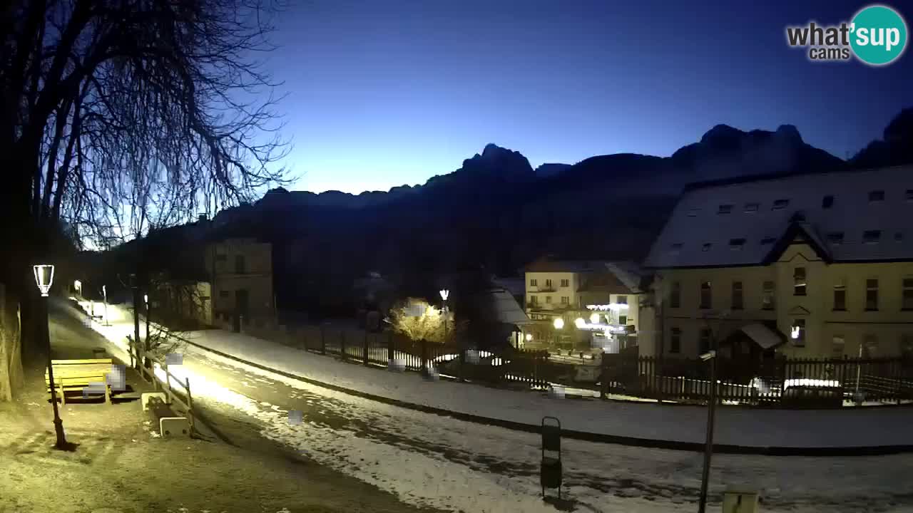 Webcam Tarvisio – piste cyclable e Mangart