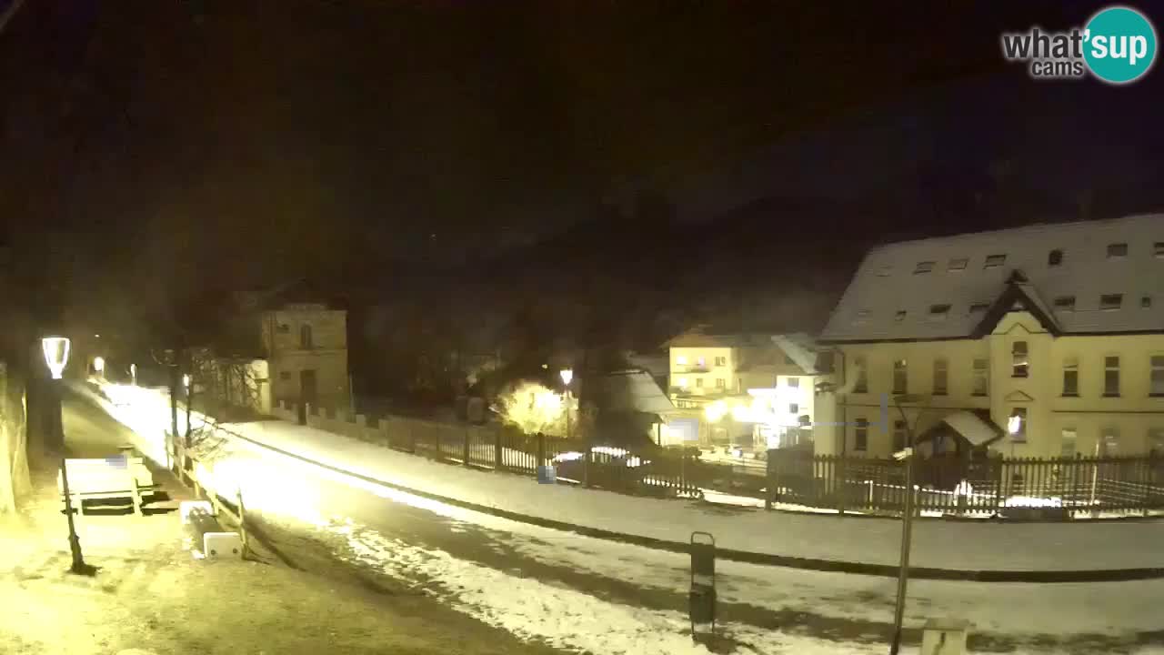 Tarvisio webcam – Bicycle lane and Mangart mountain