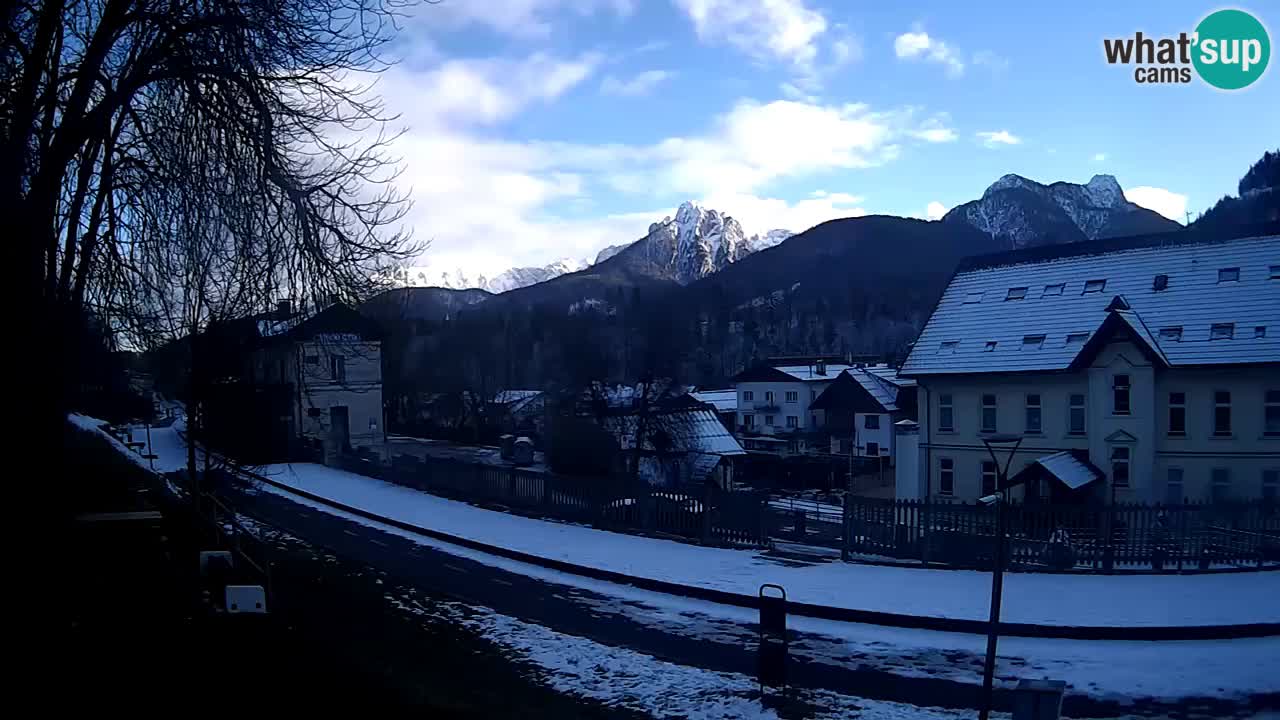 Webcam Tarvisio – piste cyclable e Mangart