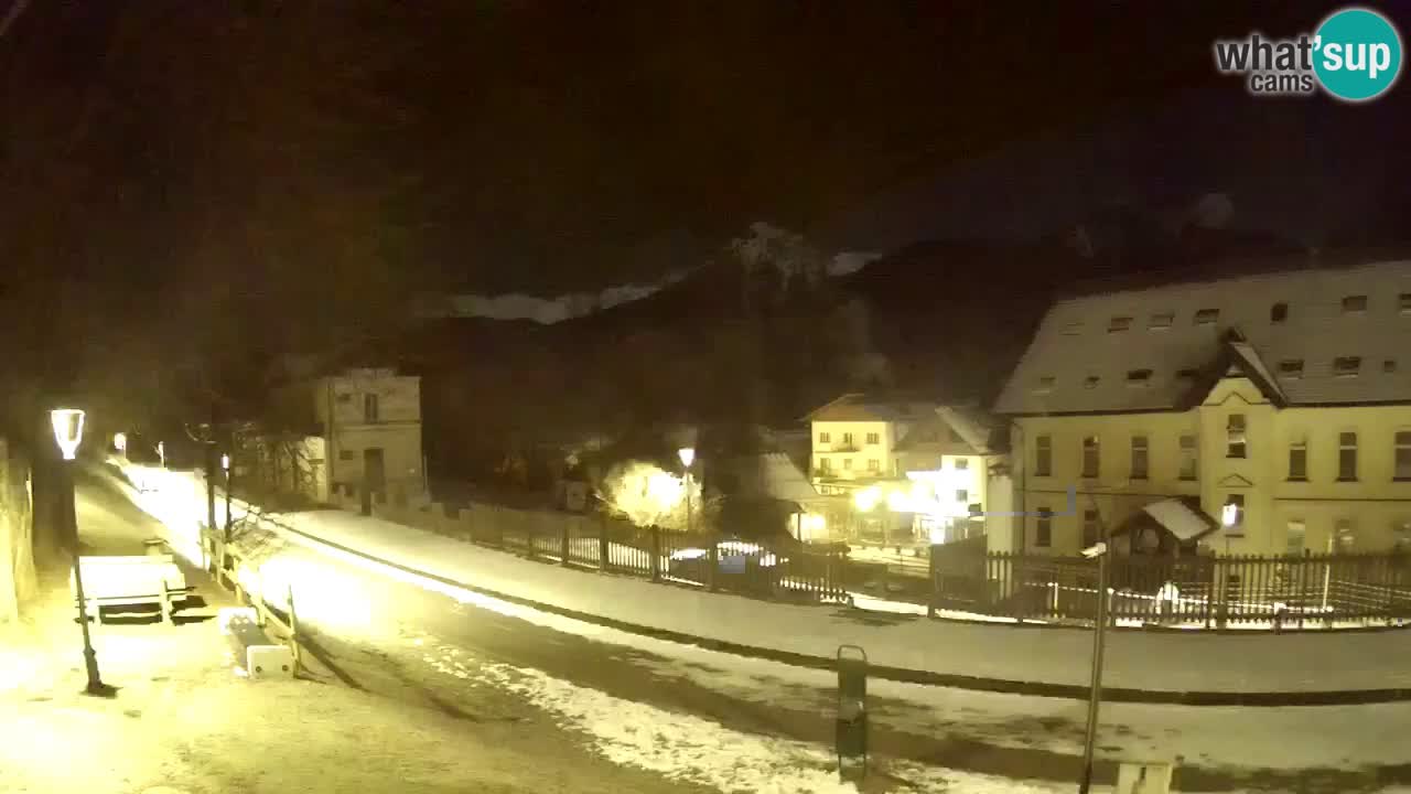 Tarvisio webcam – Bicycle lane and Mangart mountain