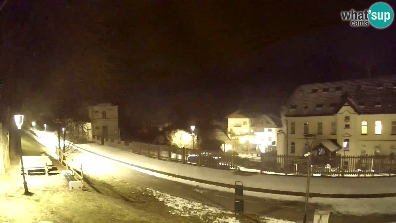 Tarvisio webcam – Bicycle lane and Mangart mountain