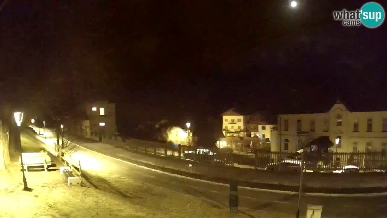 Tarvisio webcam – Bicycle lane and Mangart mountain