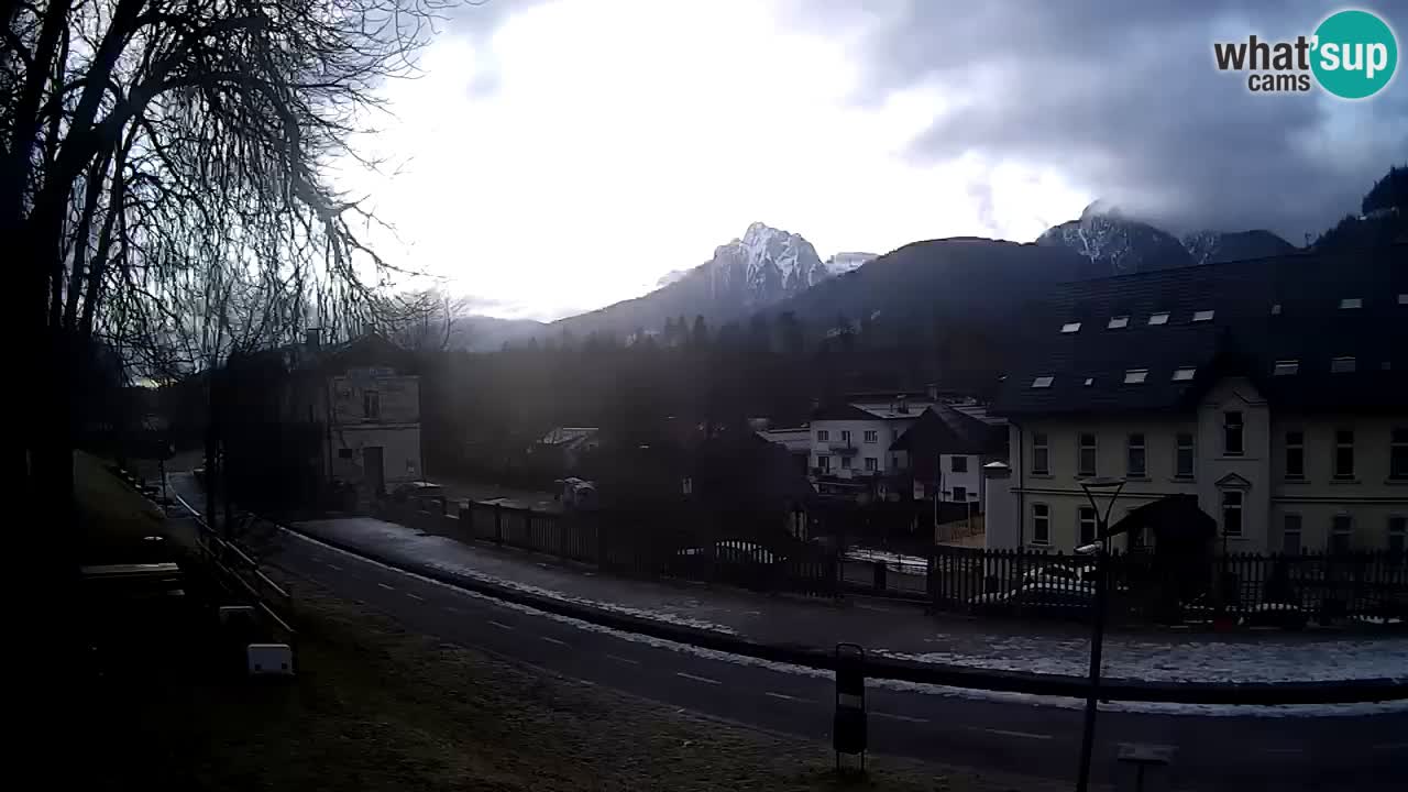 Webcam Tarvisio – piste cyclable e Mangart