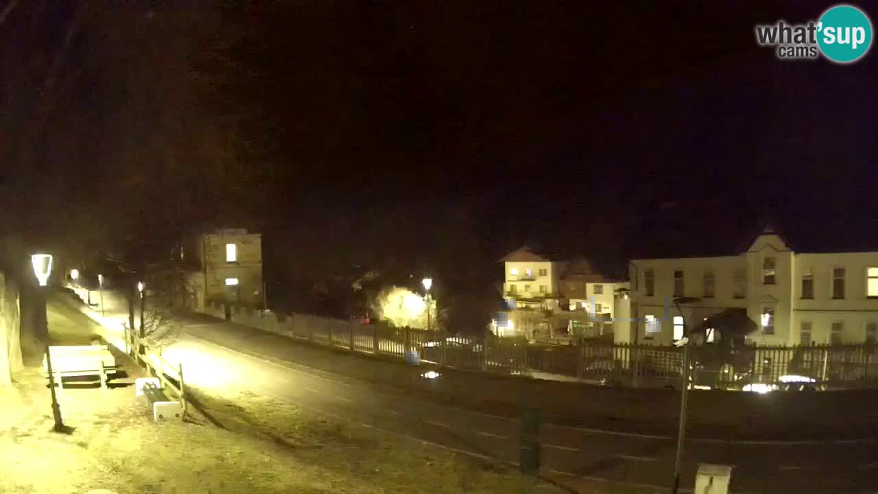 Tarvis webcam – Radweg und Mangart