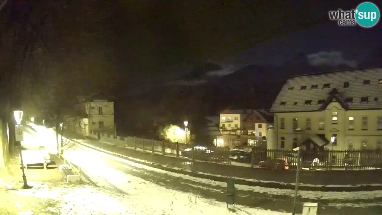 Tarvisio webcam – Bicycle lane and Mangart mountain