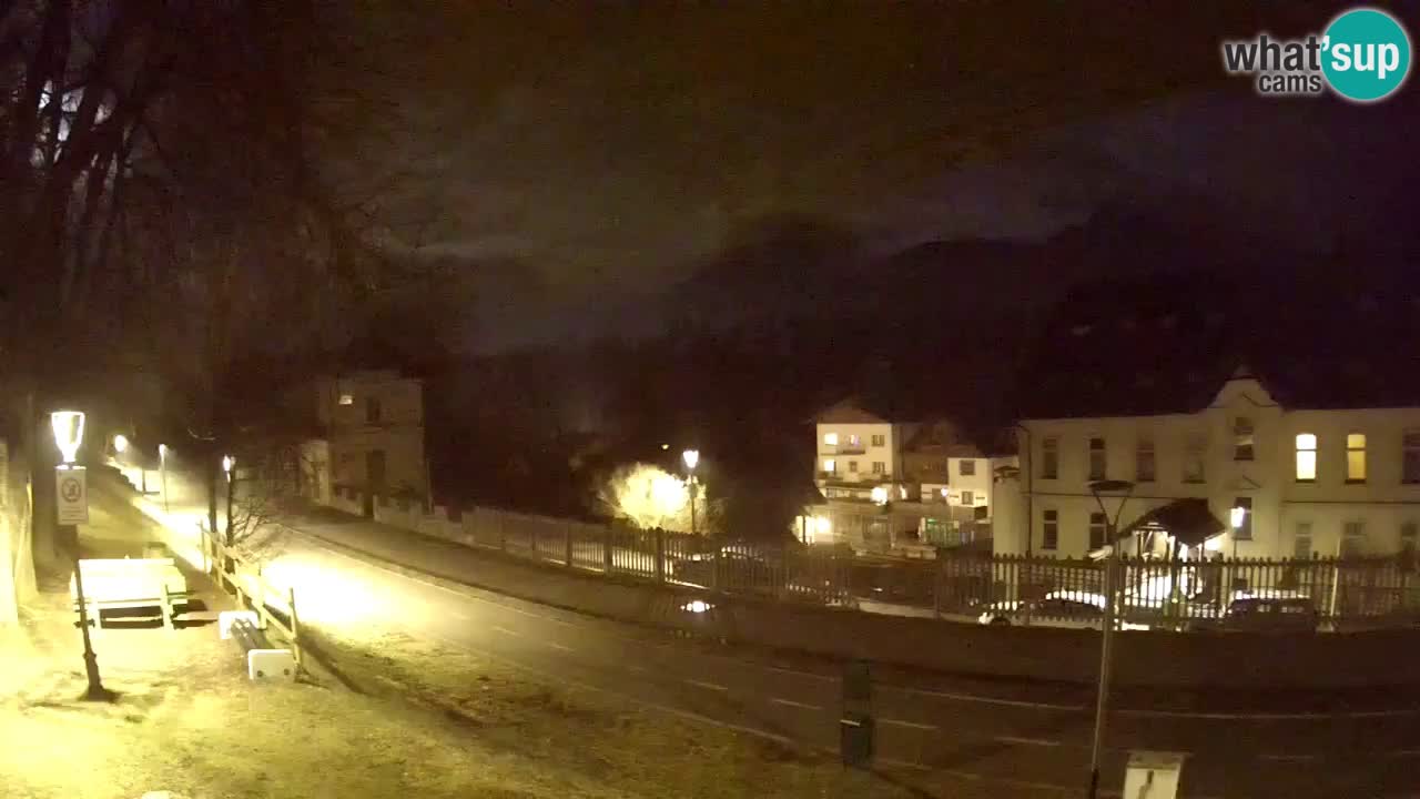 Tarvisio webcam – Bicycle lane and Mangart mountain