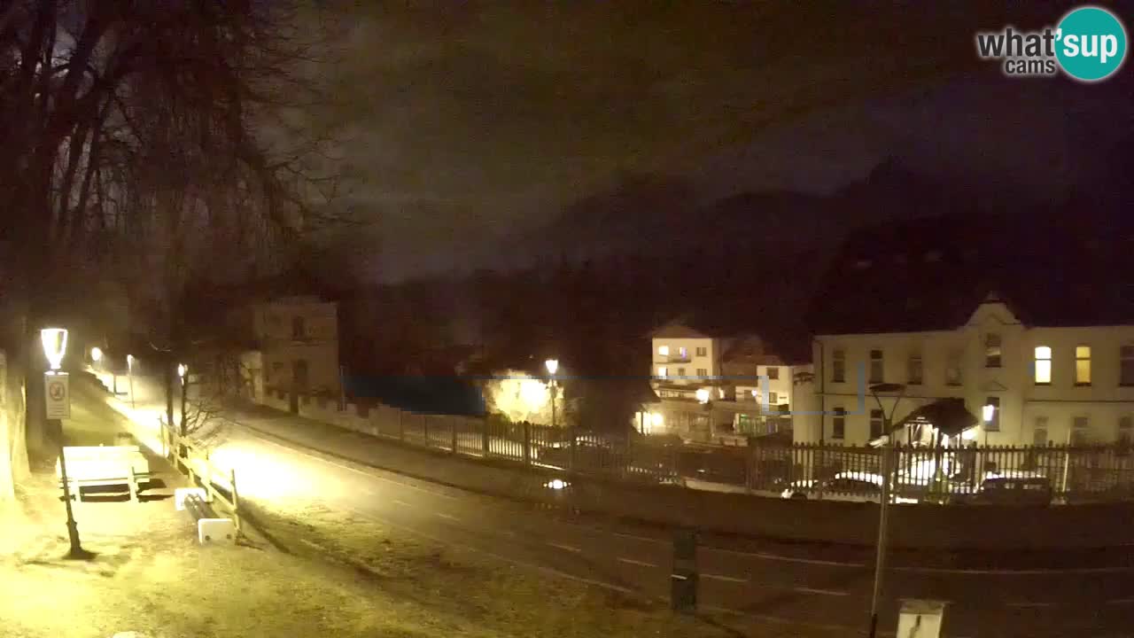 Tarvisio webcam – Bicycle lane and Mangart mountain