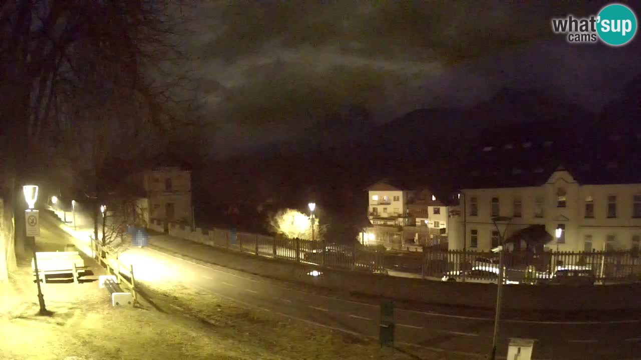 Tarvis webcam – Radweg und Mangart