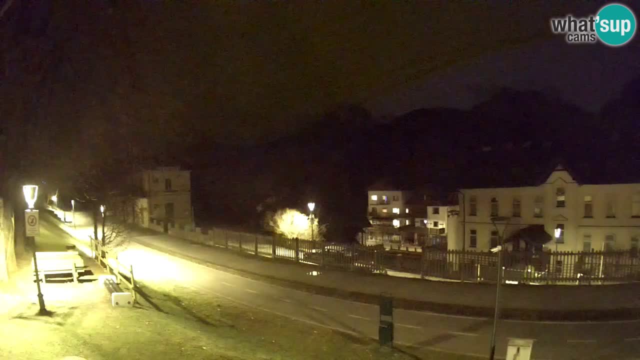 Tarvis webcam – Radweg und Mangart