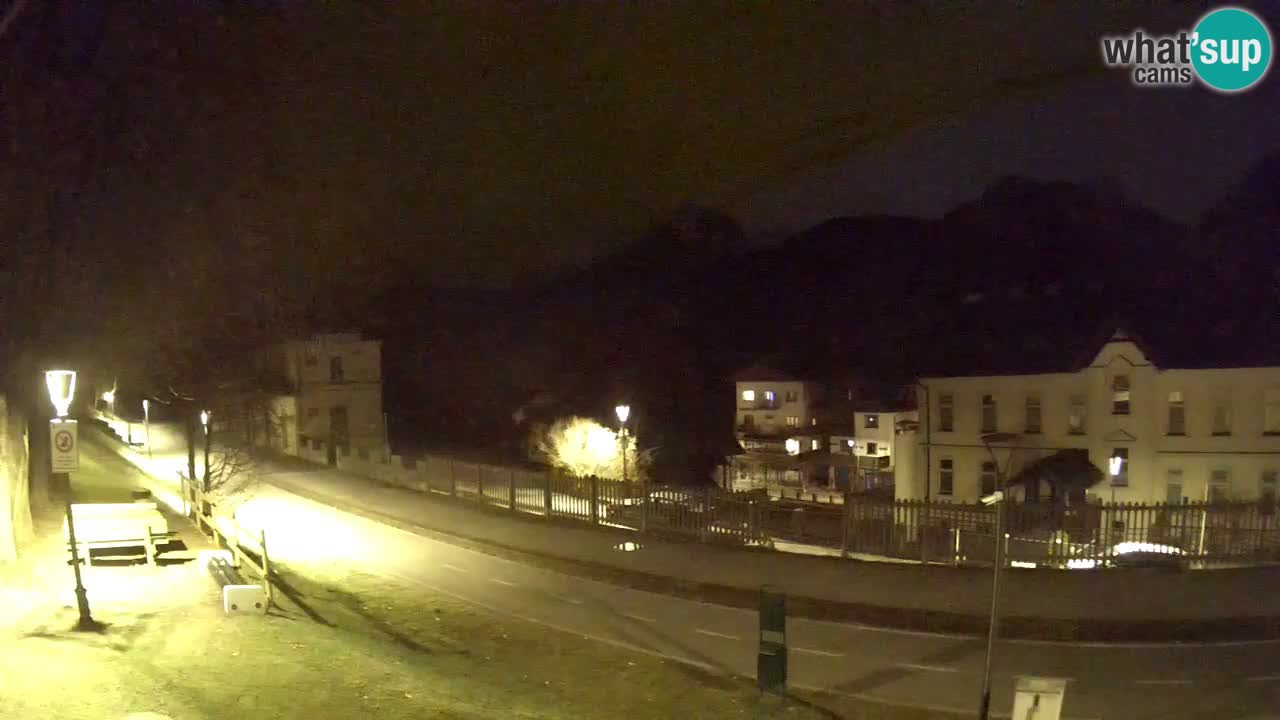 Tarvisio webcam – Bicycle lane and Mangart mountain