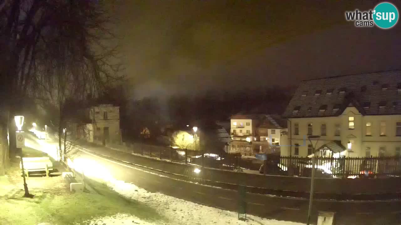 Tarvis webcam – Radweg und Mangart