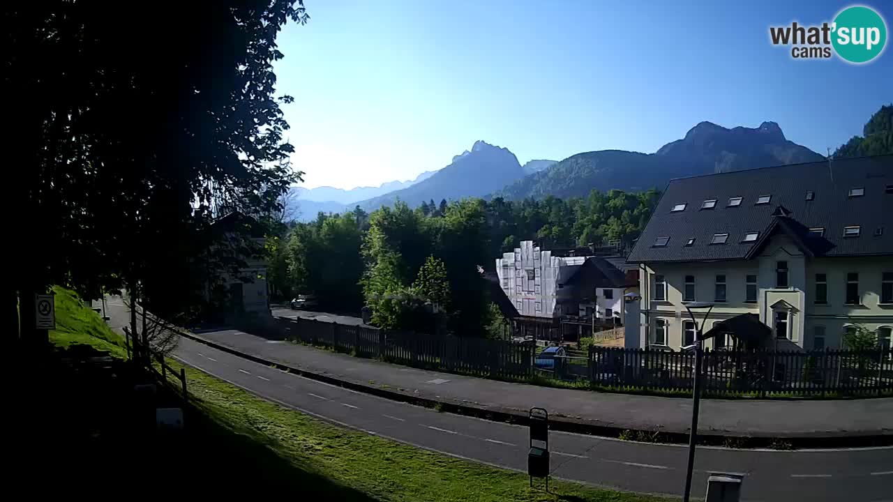 Webcam Tarvisio – piste cyclable e Mangart