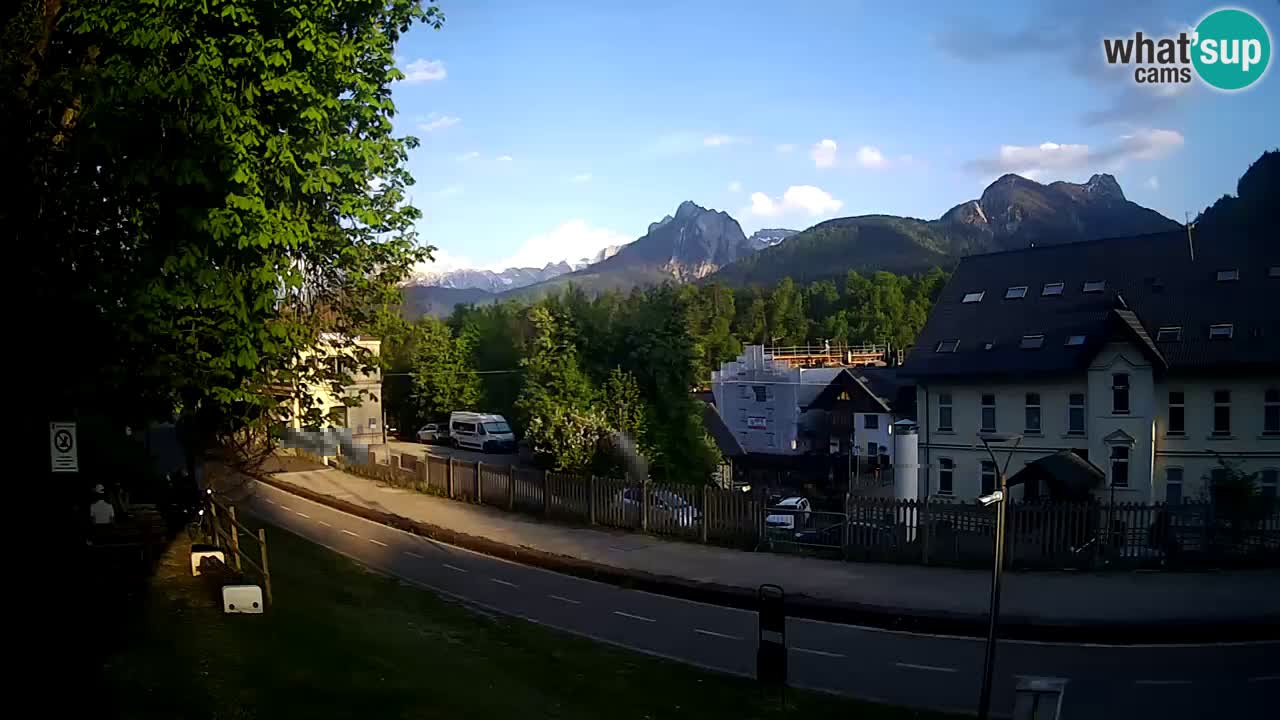Webcam Tarvisio – piste cyclable e Mangart