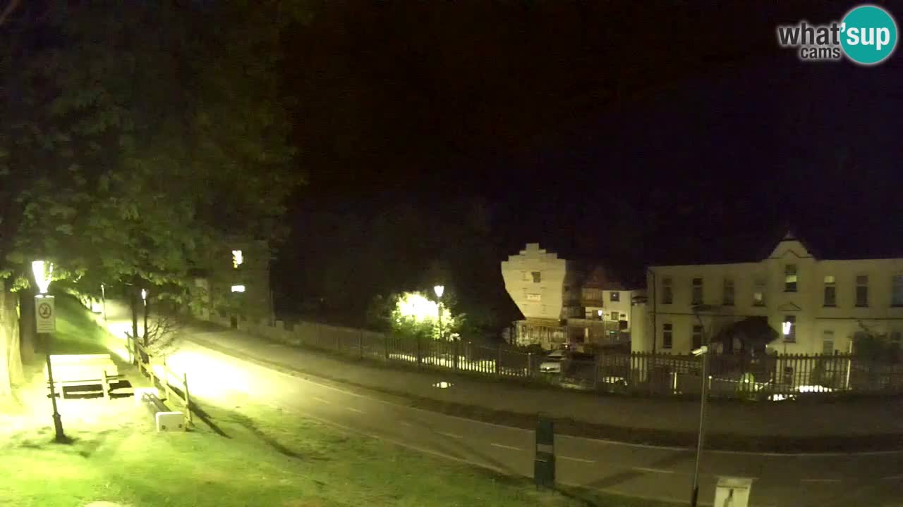 Tarvisio webcam – Bicycle lane and Mangart mountain