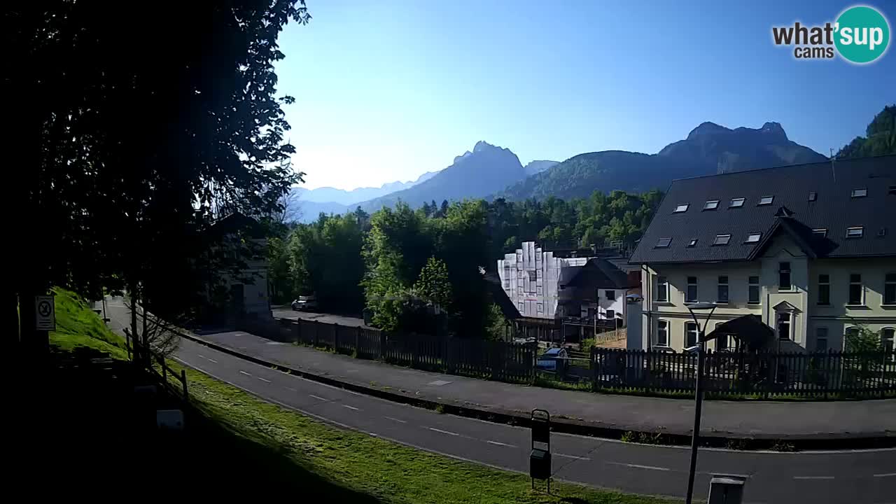 Webcam Tarvisio – piste cyclable e Mangart