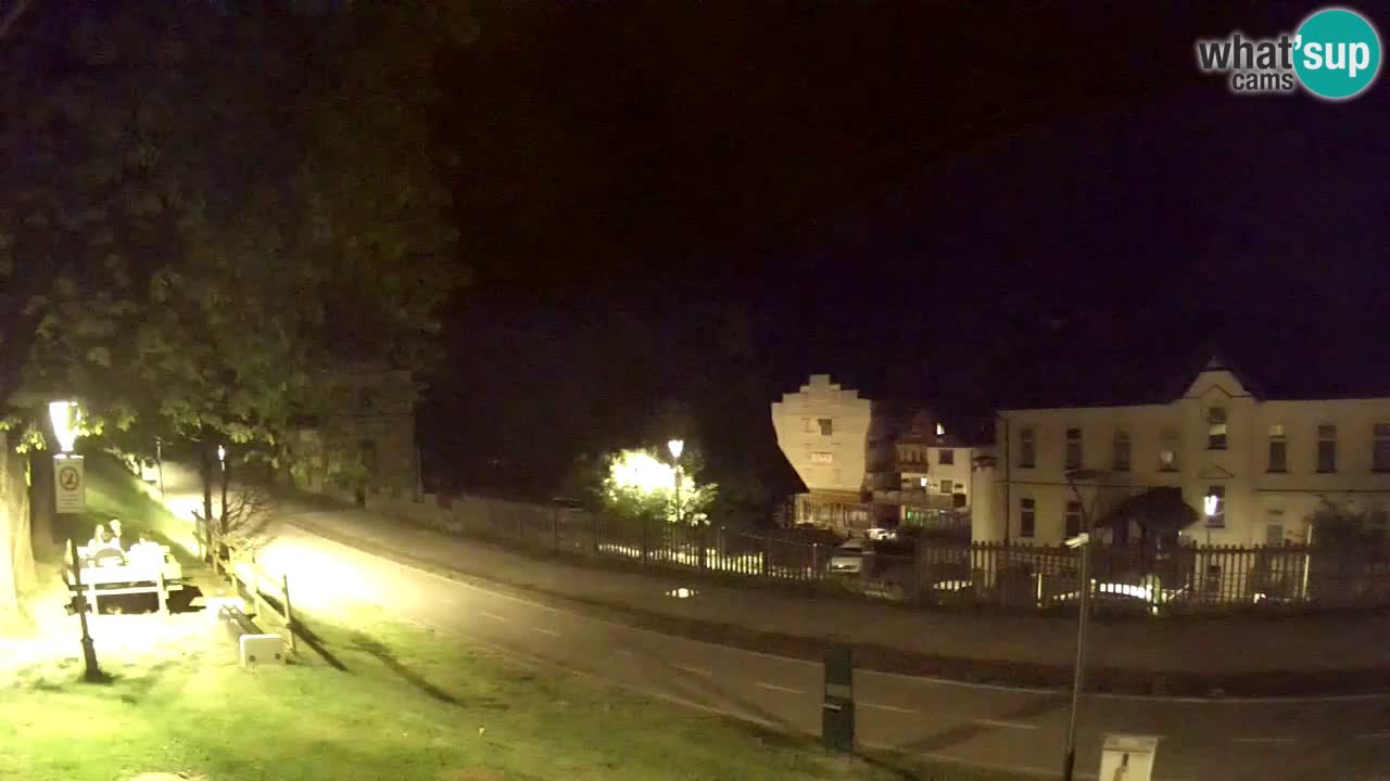 Tarvisio webcam – Bicycle lane and Mangart mountain
