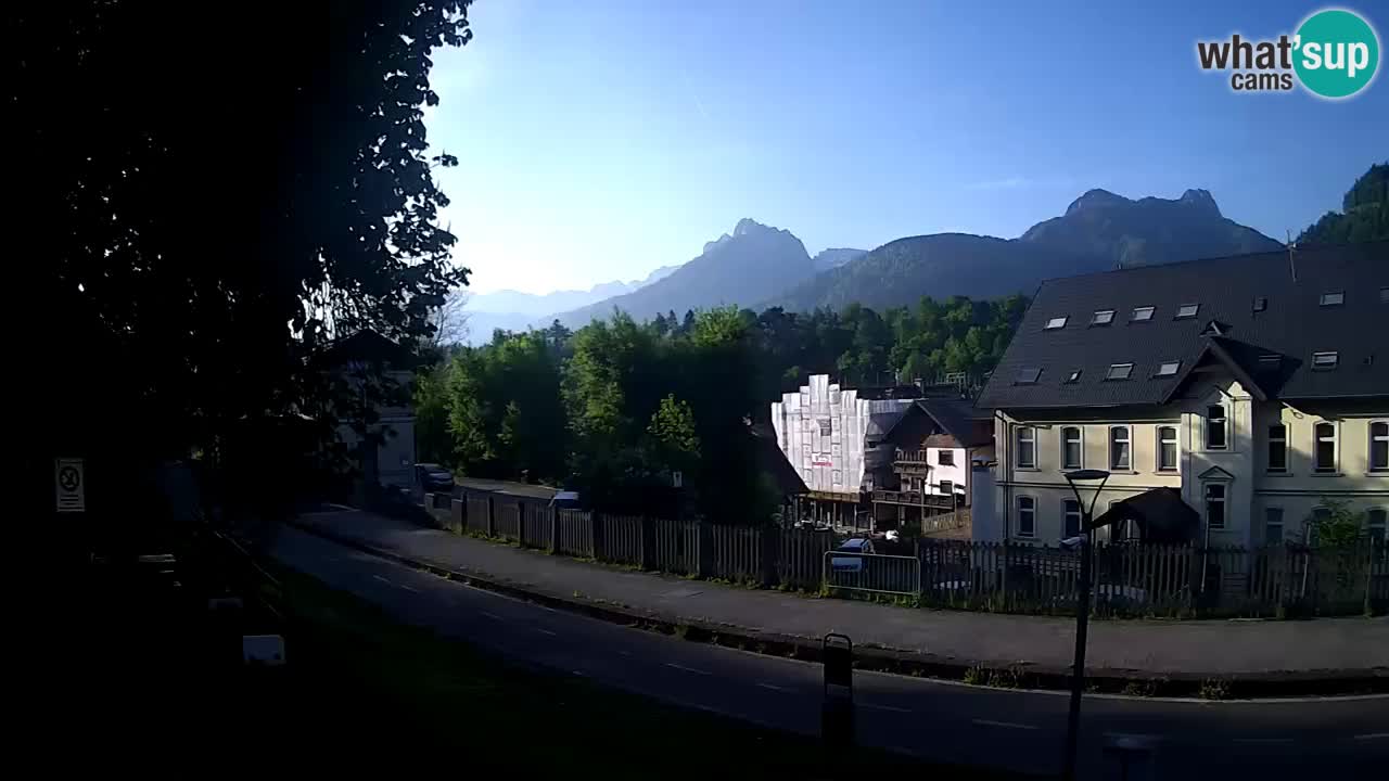 Webcam Tarvisio – piste cyclable e Mangart