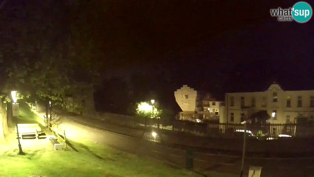 Tarvis webcam – Radweg und Mangart