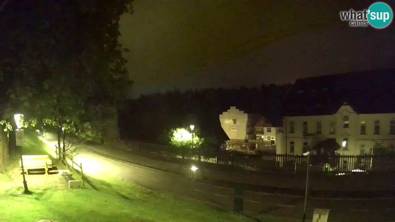 Tarvis webcam – Radweg und Mangart