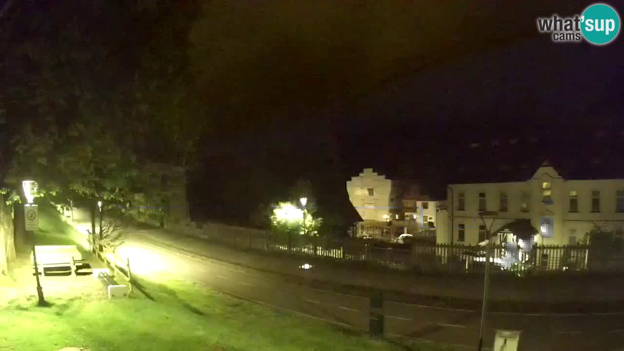 Tarvisio webcam – Bicycle lane and Mangart mountain