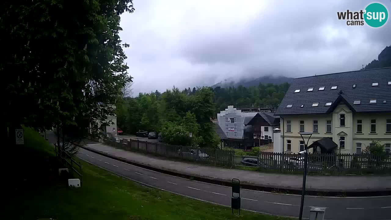 Tarvis webcam – Radweg und Mangart