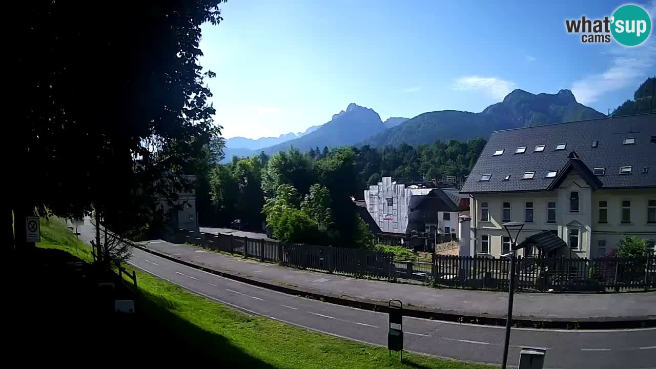 Webcam Tarvisio – piste cyclable e Mangart