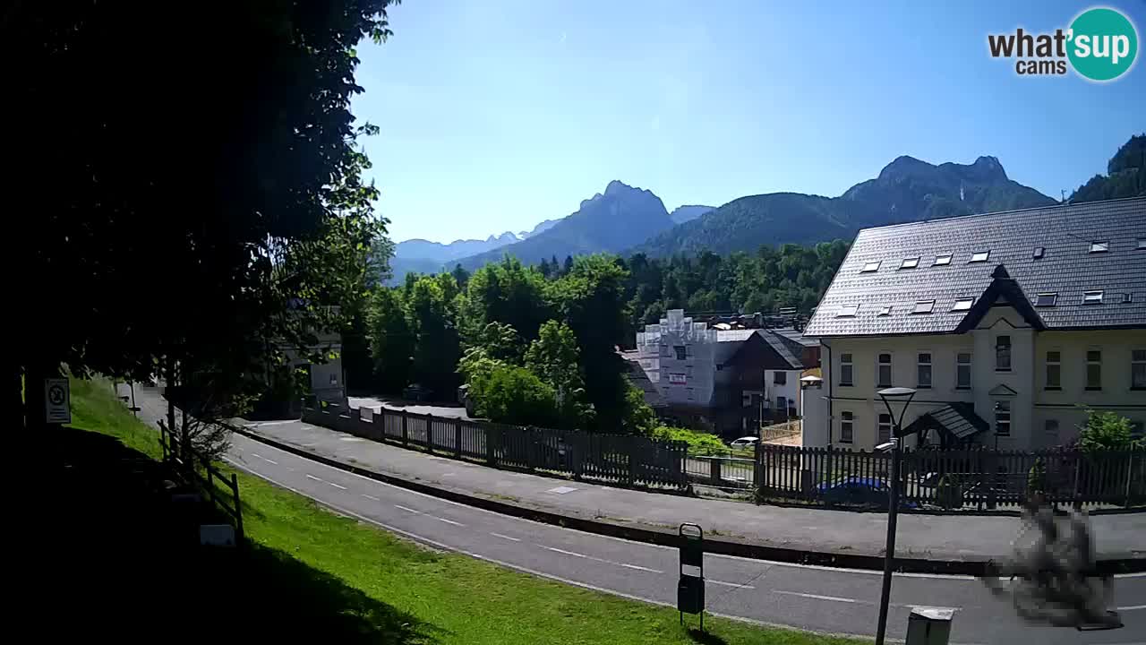 Webcam Tarvisio – piste cyclable e Mangart