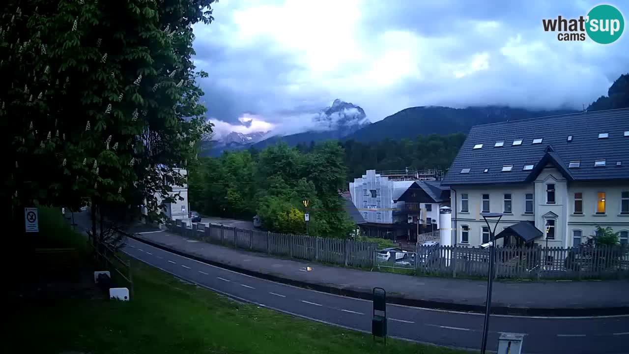 Webcam Tarvisio – piste cyclable e Mangart