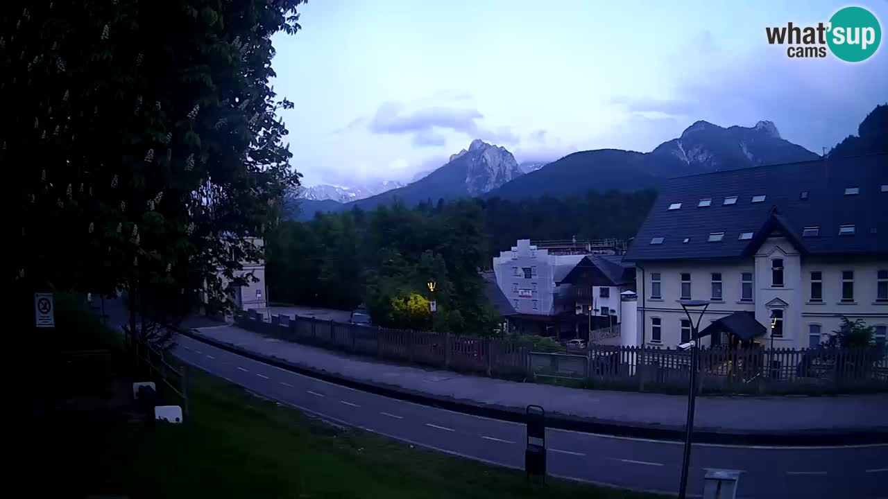Webcam Tarvisio – piste cyclable e Mangart