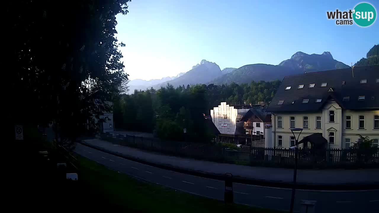 Webcam Tarvisio – piste cyclable e Mangart