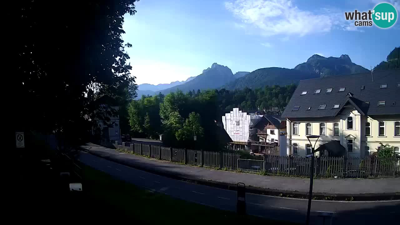 Webcam Tarvisio – piste cyclable e Mangart