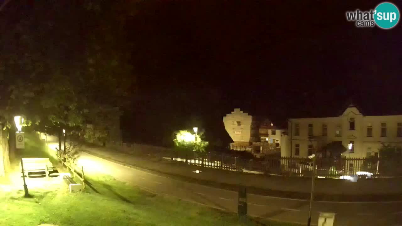 Tarvis webcam – Radweg und Mangart