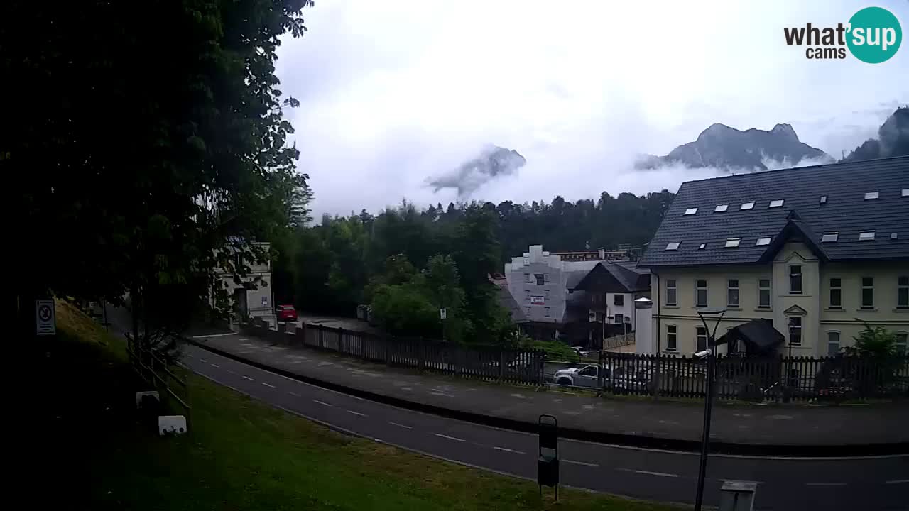 Webcam Tarvisio – piste cyclable e Mangart