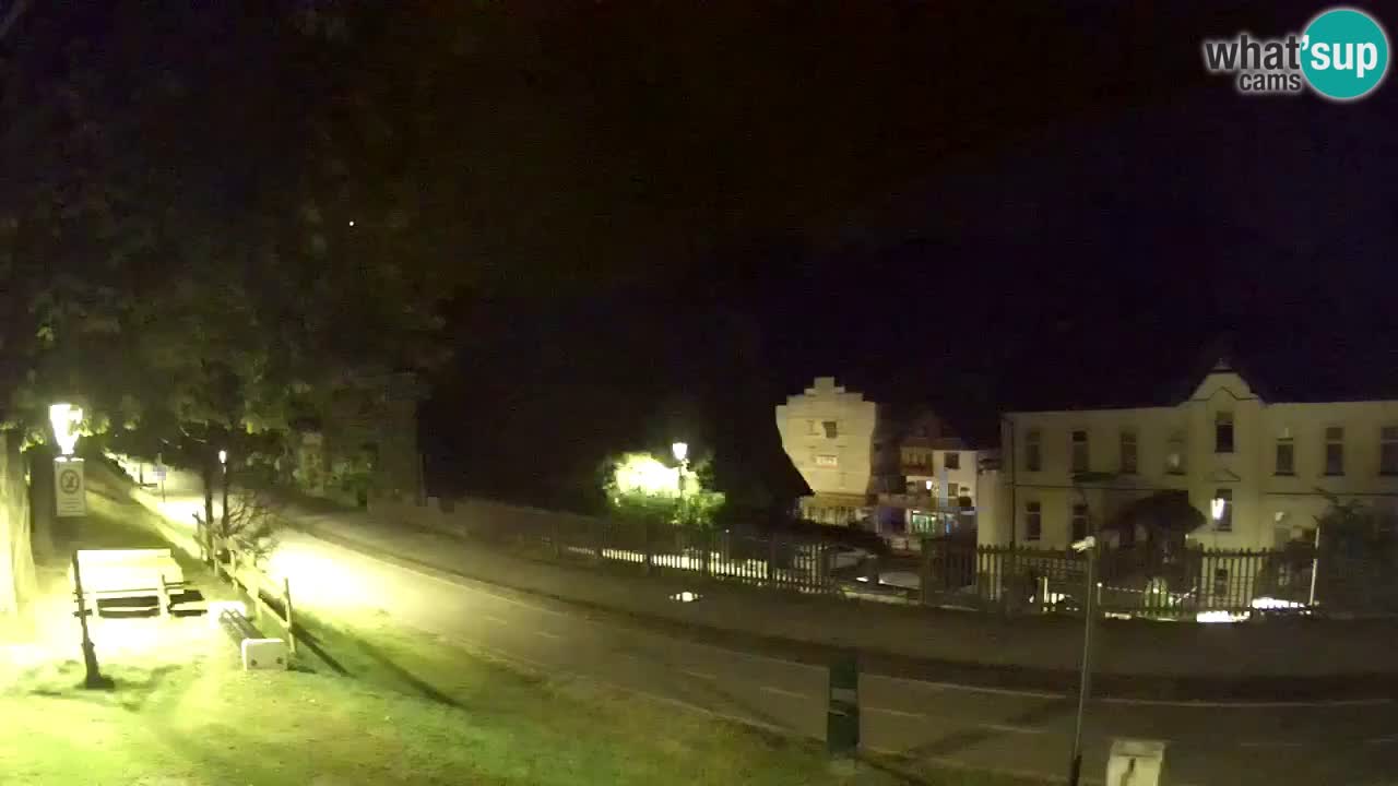 Tarvisio webcam – Bicycle lane and Mangart mountain