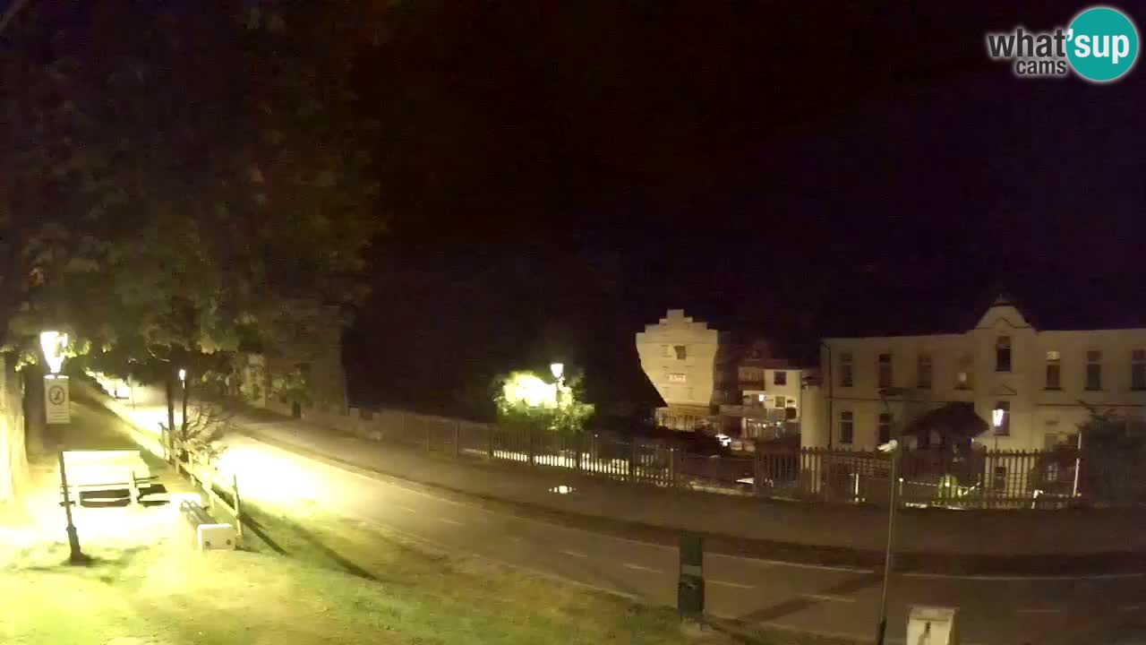 Tarvisio webcam – Bicycle lane and Mangart mountain