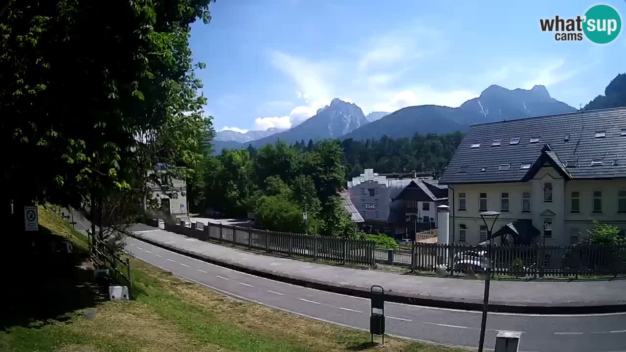 Webcam Tarvisio – piste cyclable e Mangart