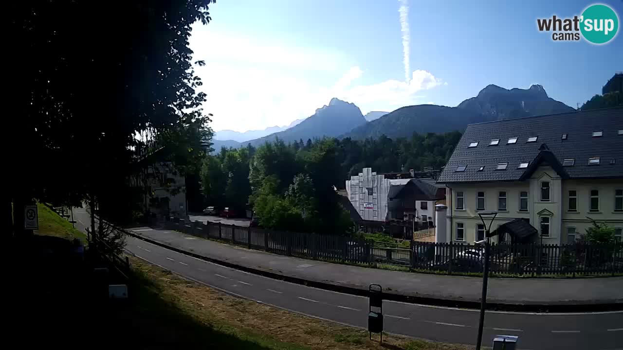 Webcam Tarvisio – piste cyclable e Mangart