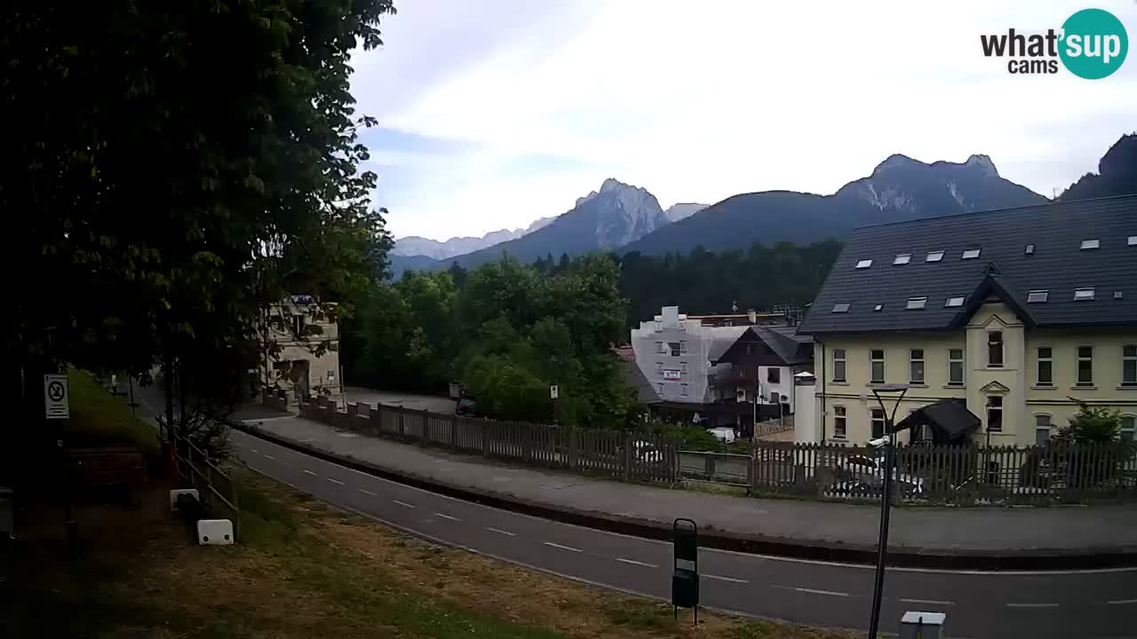 Webcam Tarvisio – piste cyclable e Mangart