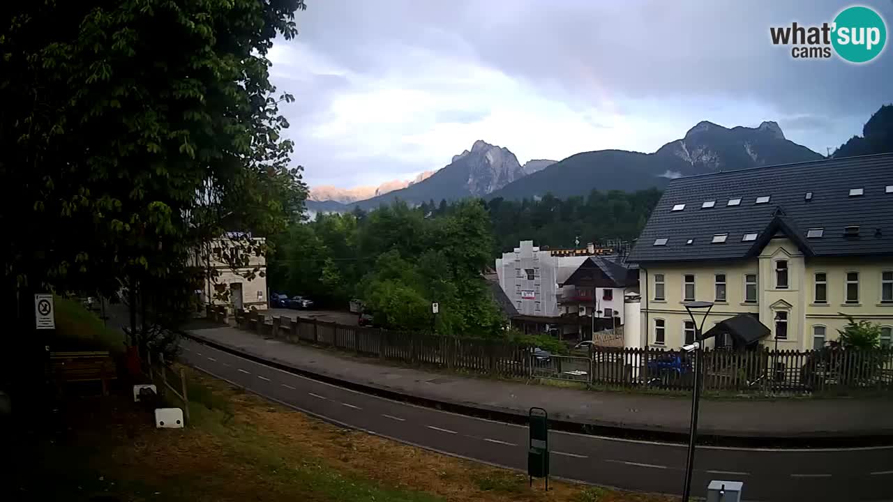 Webcam Tarvisio – piste cyclable e Mangart