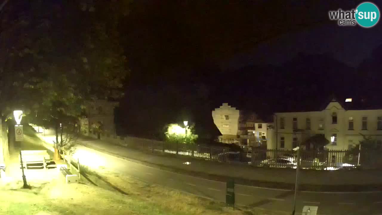 Tarvisio webcam – Bicycle lane and Mangart mountain