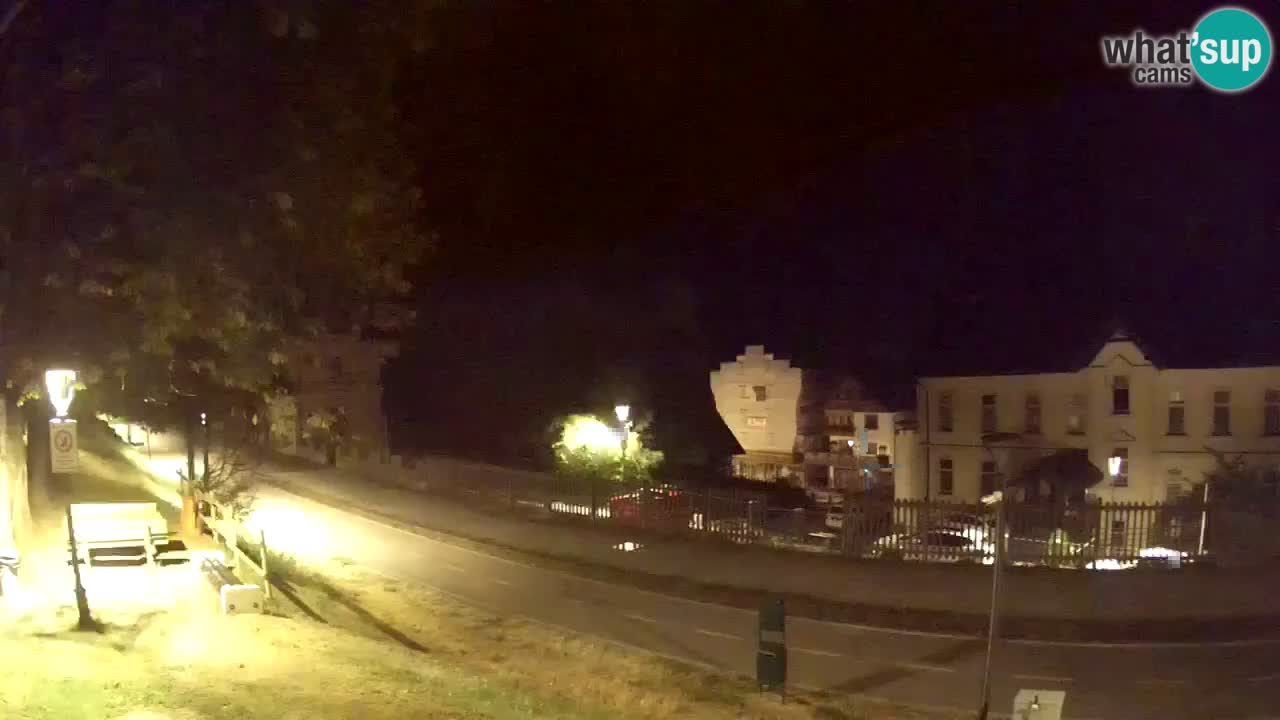 Tarvis webcam – Radweg und Mangart