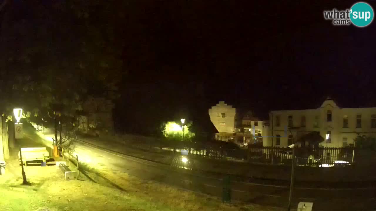 Tarvisio webcam – Bicycle lane and Mangart mountain