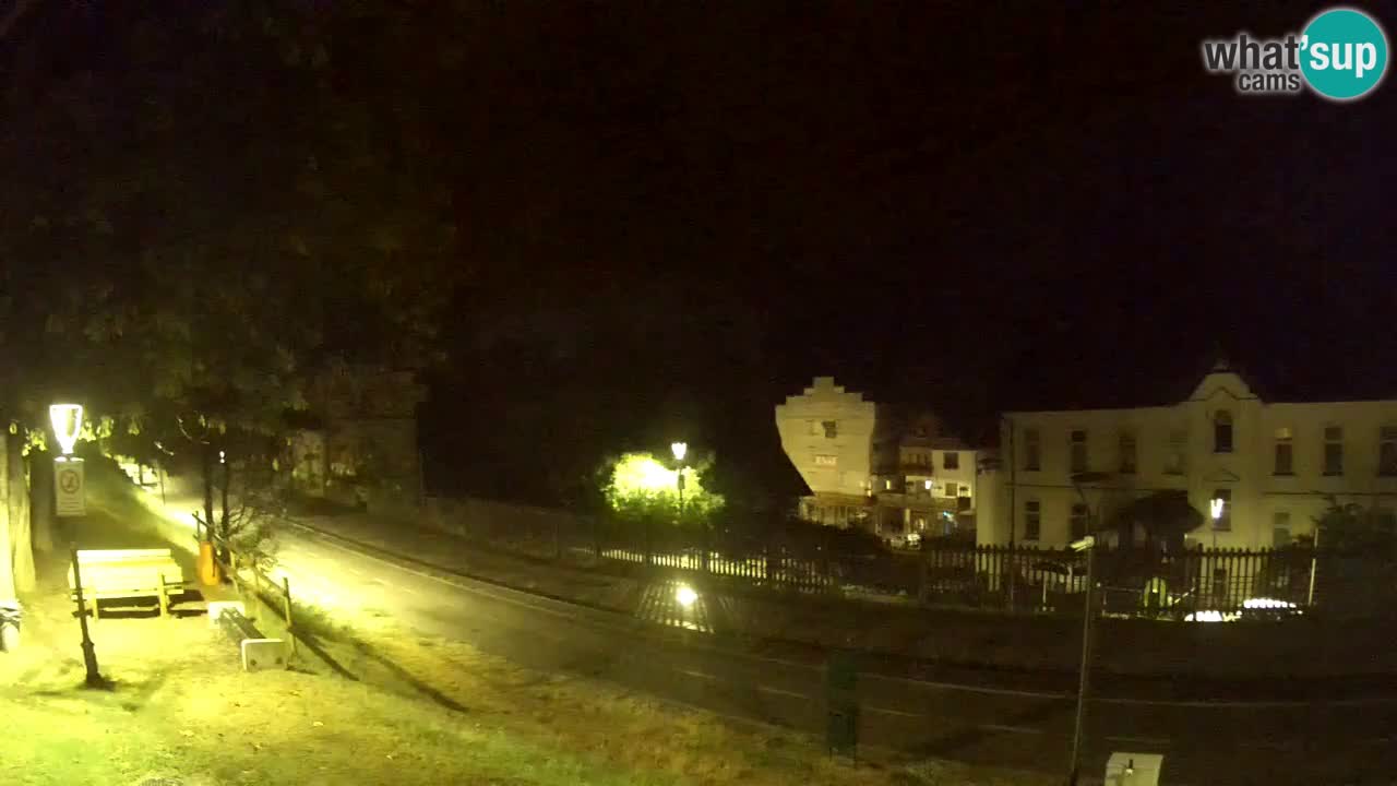 Tarvisio webcam – Bicycle lane and Mangart mountain