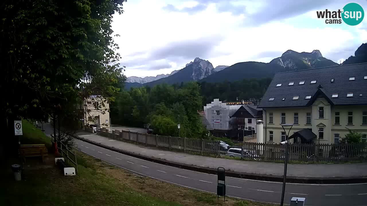 Webcam Tarvisio – piste cyclable e Mangart