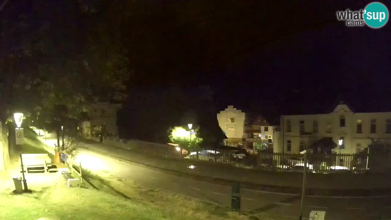 Tarvis webcam – Radweg und Mangart