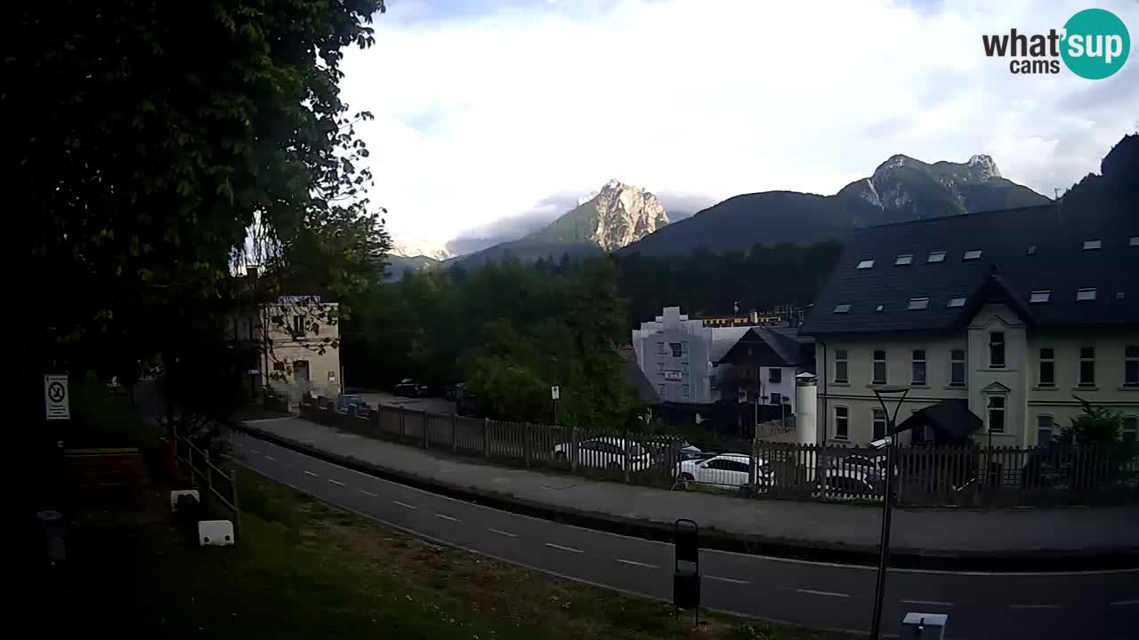Webcam Tarvisio – piste cyclable e Mangart